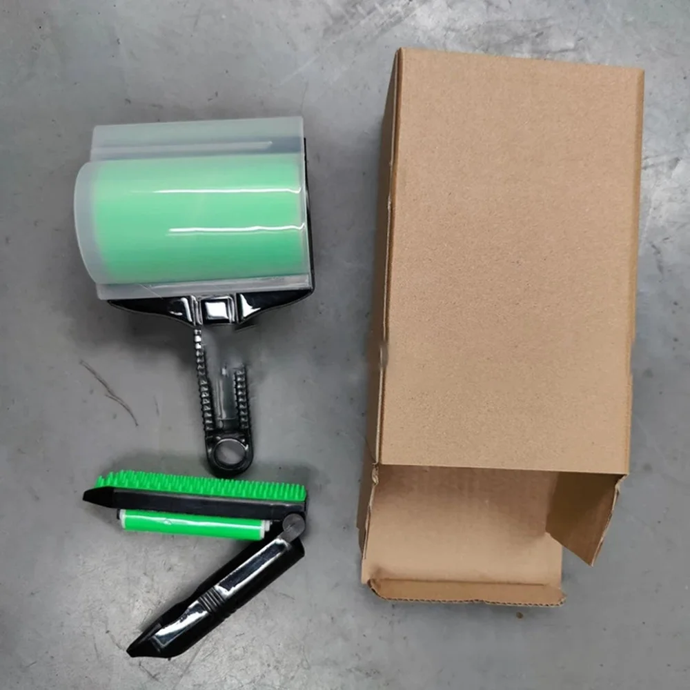 Pet hair removal and lint green